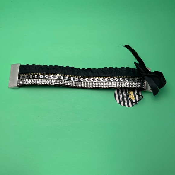 Sergio Feretti Chain Rhinestone Bracelet - Picture 4 of 7